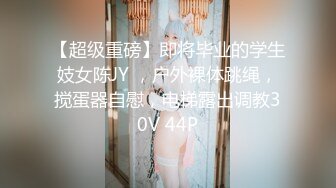 【超级重磅】即将毕业的学生妓女陈JY ，户外裸体跳绳，搅蛋器自慰，电梯露出调教30V 44P