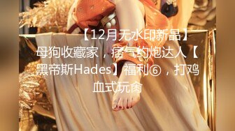 ⚫️⚫️【12月无水印新品】母狗收藏家，痞气约炮达人【黑帝斯Hades】福利⑥，打鸡血式玩肏