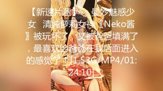 【新速片遞】  ♈曼妙魅惑少女♈清纯萝莉女神〖Neko酱〗被玩坏了，又被爸爸填满了，最喜欢给爸爸在我后面进入的感觉了！[1.53G/MP4/01:24:10]