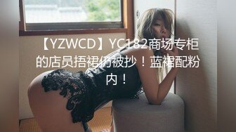 【YZWCD】YC182商场专柜的店员捂裙仍被抄！蓝裙配粉内！